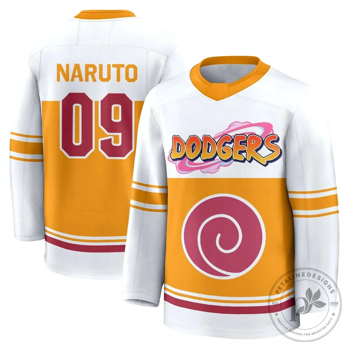 Los Angeles Dodgers Shohei Ohtani Naruto Edition Vapor Hockey Jersey 50 Los Angeles Dodgers Shohei Ohtani Naruto Edition Vapor Hockey Jersey
