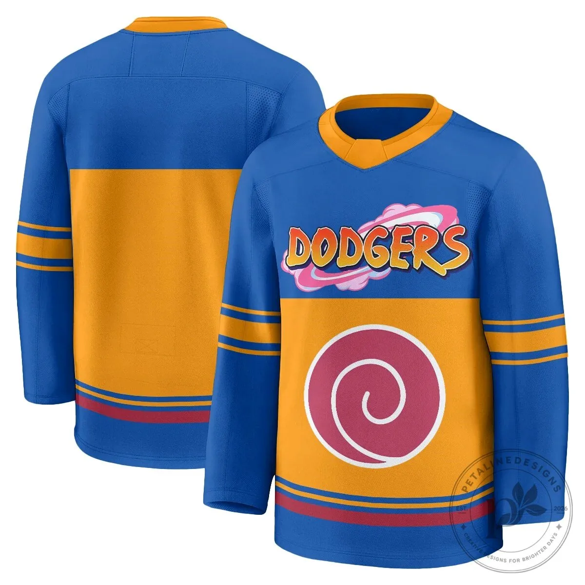 Los Angeles Dodgers Shohei Ohtani Naruto Edition Vapor Hockey Jersey 59 Los Angeles Dodgers Shohei Ohtani Naruto Edition Vapor Hockey Jersey