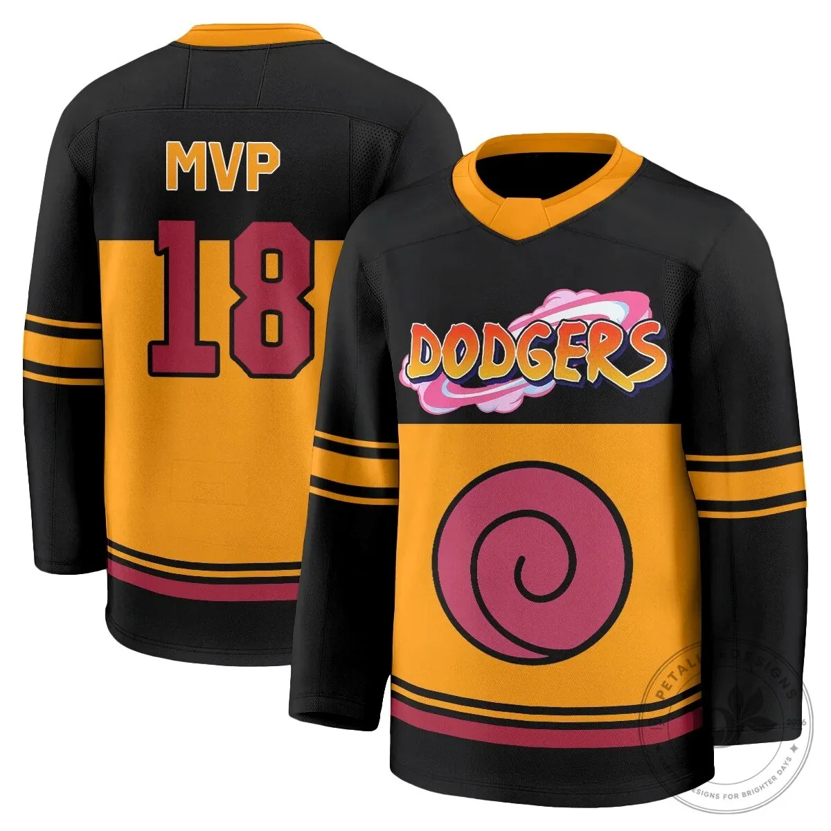 Los Angeles Dodgers Shohei Ohtani Naruto Edition Vapor Hockey Jersey 71 Los Angeles Dodgers Shohei Ohtani Naruto Edition Vapor Hockey Jersey