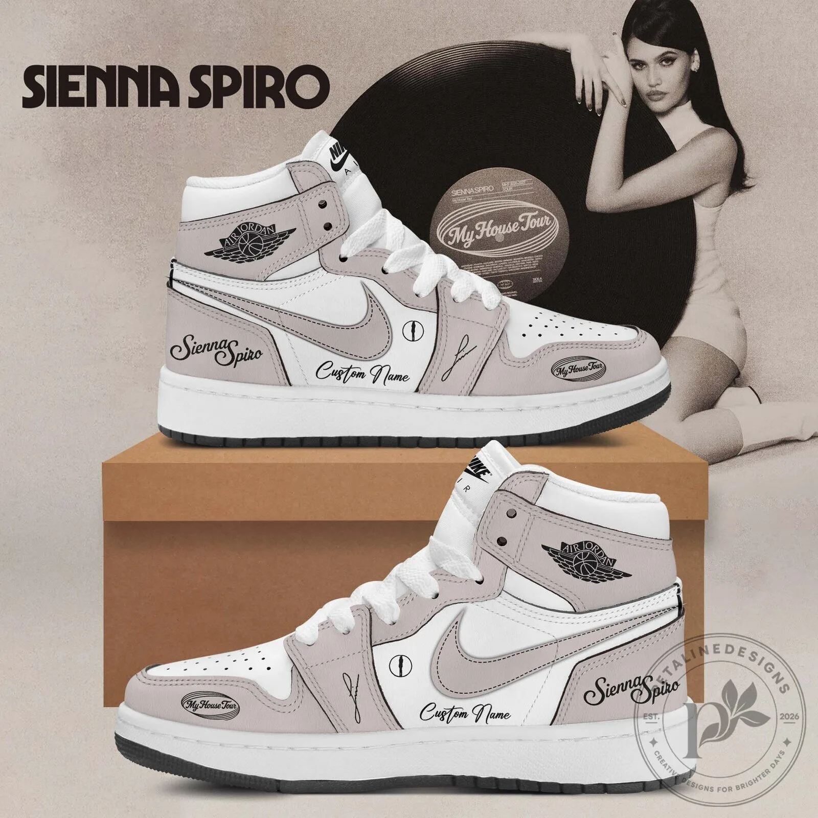 ,,,SIENNA SPIRO “My House Tour” 2026 Limited Edition Signature – Shoes 1