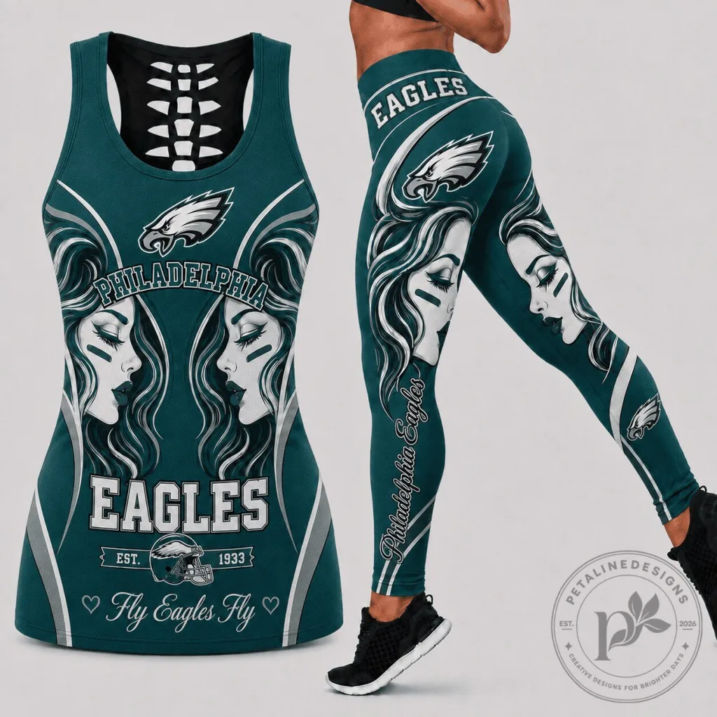 Philadelphia Eagles Women's Football Fan Tank Top Philadelphia Eagles Women's Football Fan Tank Top