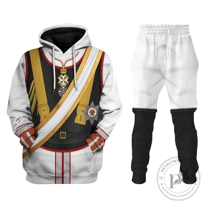 Hoodie Costume Featuring the Uniform of Kaiser Wilhelm II, German Emperor 18 Hoodie Costume Featuring the Uniform of Kaiser Wilhelm II, German Emperor