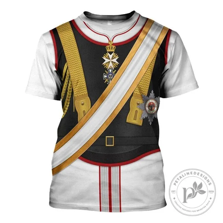 Hoodie Costume Featuring the Uniform of Kaiser Wilhelm II, German Emperor 21 Hoodie Costume Featuring the Uniform of Kaiser Wilhelm II, German Emperor
