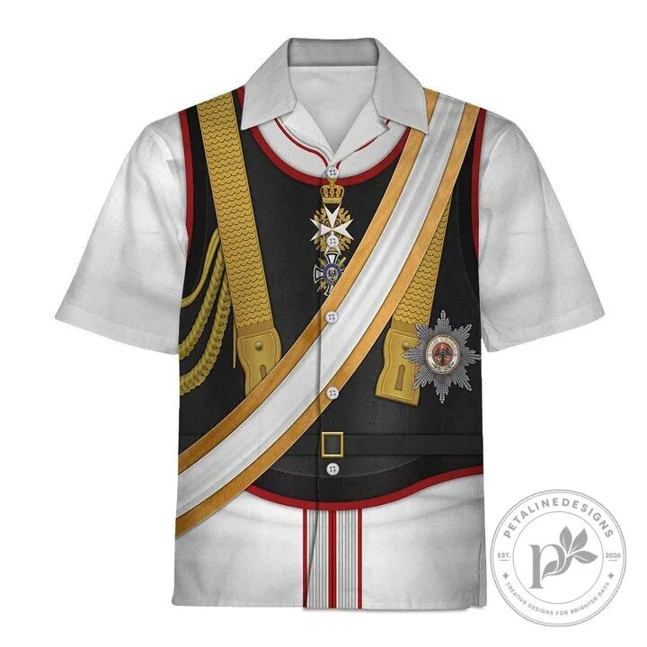 Hoodie Costume Featuring the Uniform of Kaiser Wilhelm II, German Emperor 24 Hoodie Costume Featuring the Uniform of Kaiser Wilhelm II, German Emperor