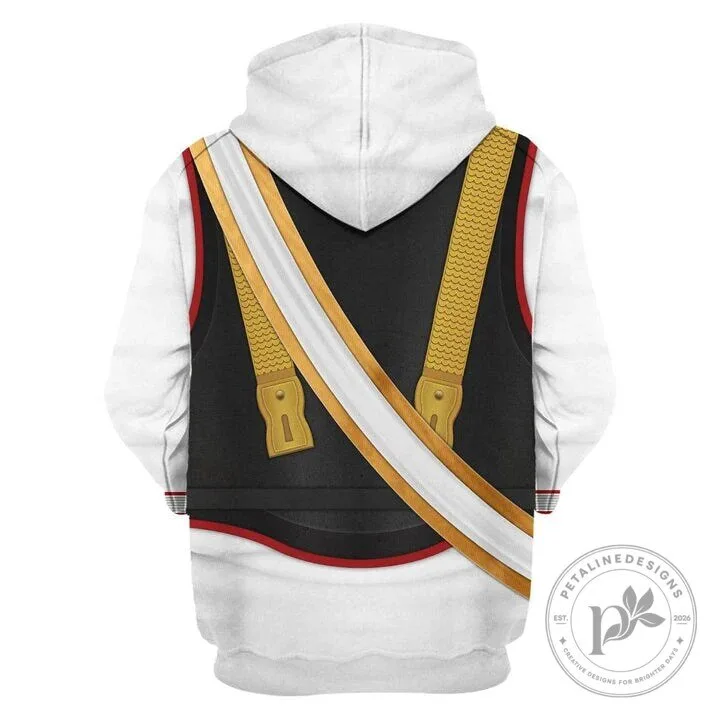 Hoodie Costume Featuring the Uniform of Kaiser Wilhelm II, German Emperor 25 Hoodie Costume Featuring the Uniform of Kaiser Wilhelm II, German Emperor