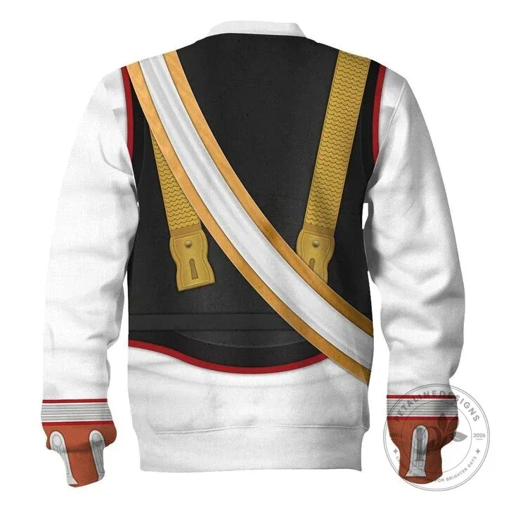 Hoodie Costume Featuring the Uniform of Kaiser Wilhelm II, German Emperor 26 Hoodie Costume Featuring the Uniform of Kaiser Wilhelm II, German Emperor