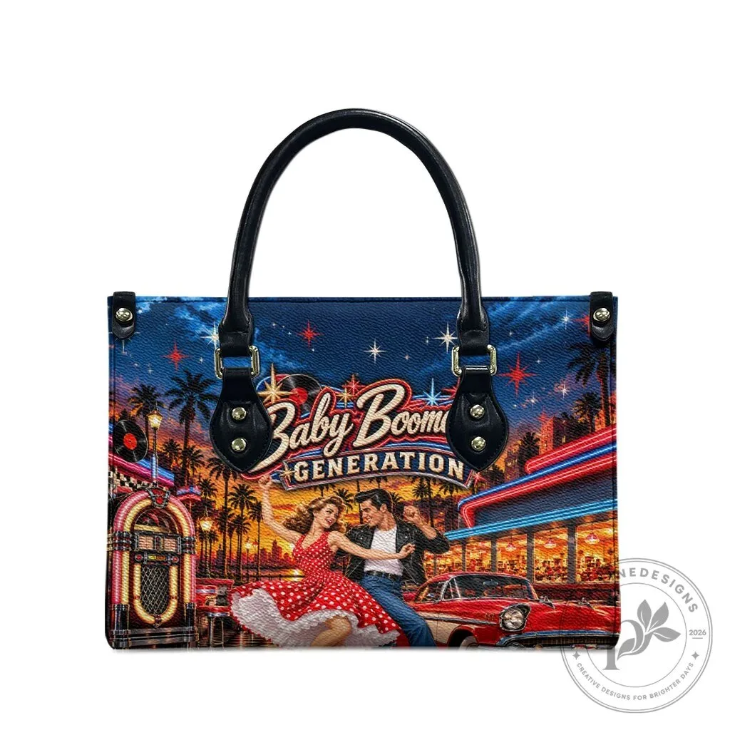 Baby Boomer Generation 1950s Rock And Roll Vintage Style Handbag 11 Baby Boomer Generation 1950s Rock And Roll Vintage Style Handbag