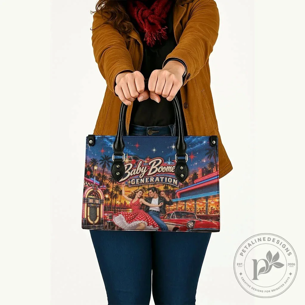 Baby Boomer Generation 1950s Rock And Roll Vintage Style Handbag 13 Baby Boomer Generation 1950s Rock And Roll Vintage Style Handbag