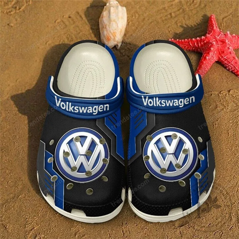 Volkswagen Logo Blue Black Pattern Classic Casual Shoes