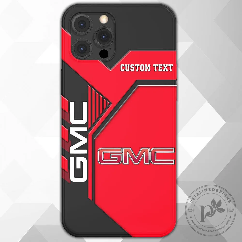 GMC Logo Custom Text Red and Black Phone Case 7 GMC Logo Custom Text Red and Black Phone Case