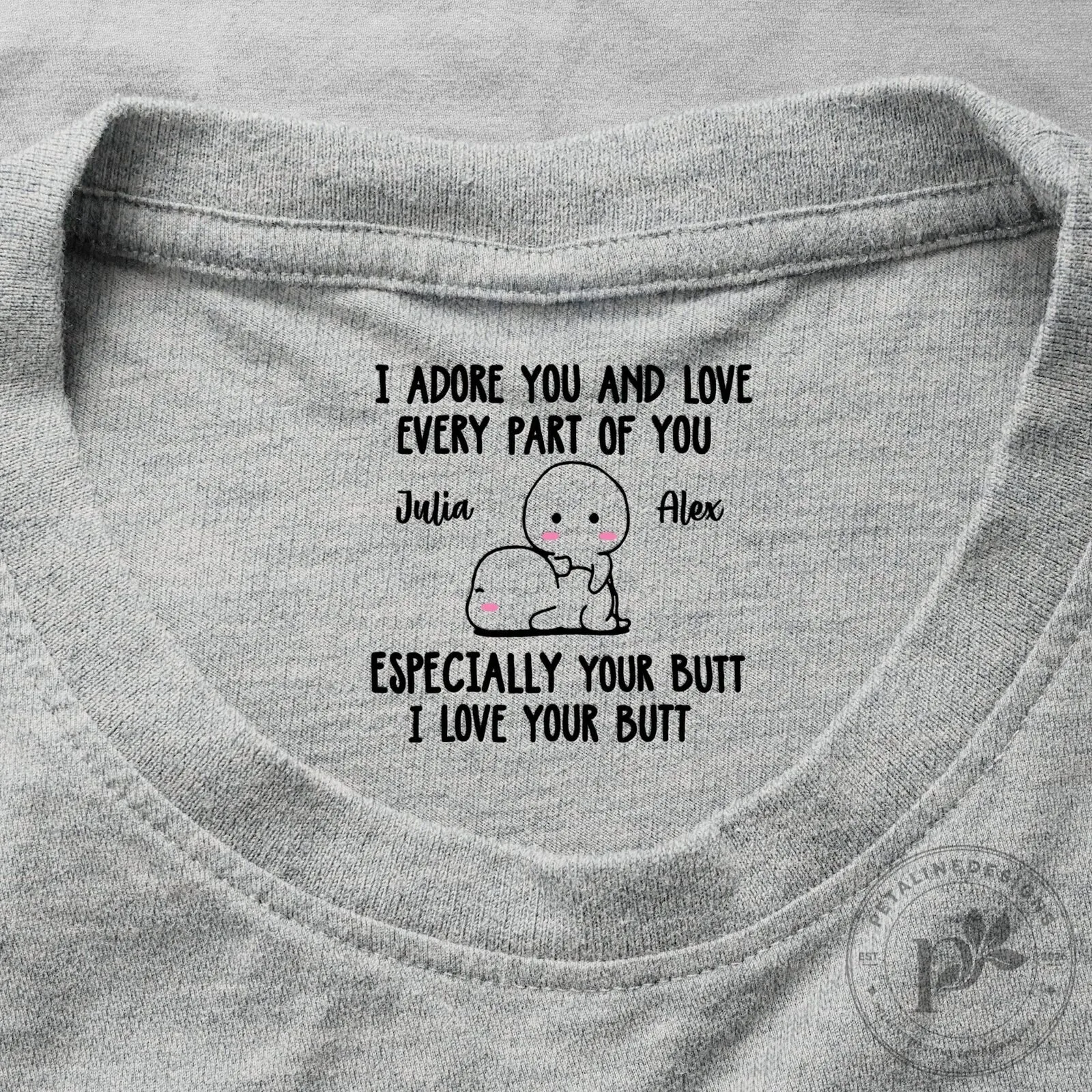 I Adore You And Love Every Part Of You Personalized T-Shirt, Funny Couple Gift 10 I Adore You And Love Every Part Of You Personalized T-Shirt, Funny Couple Gift