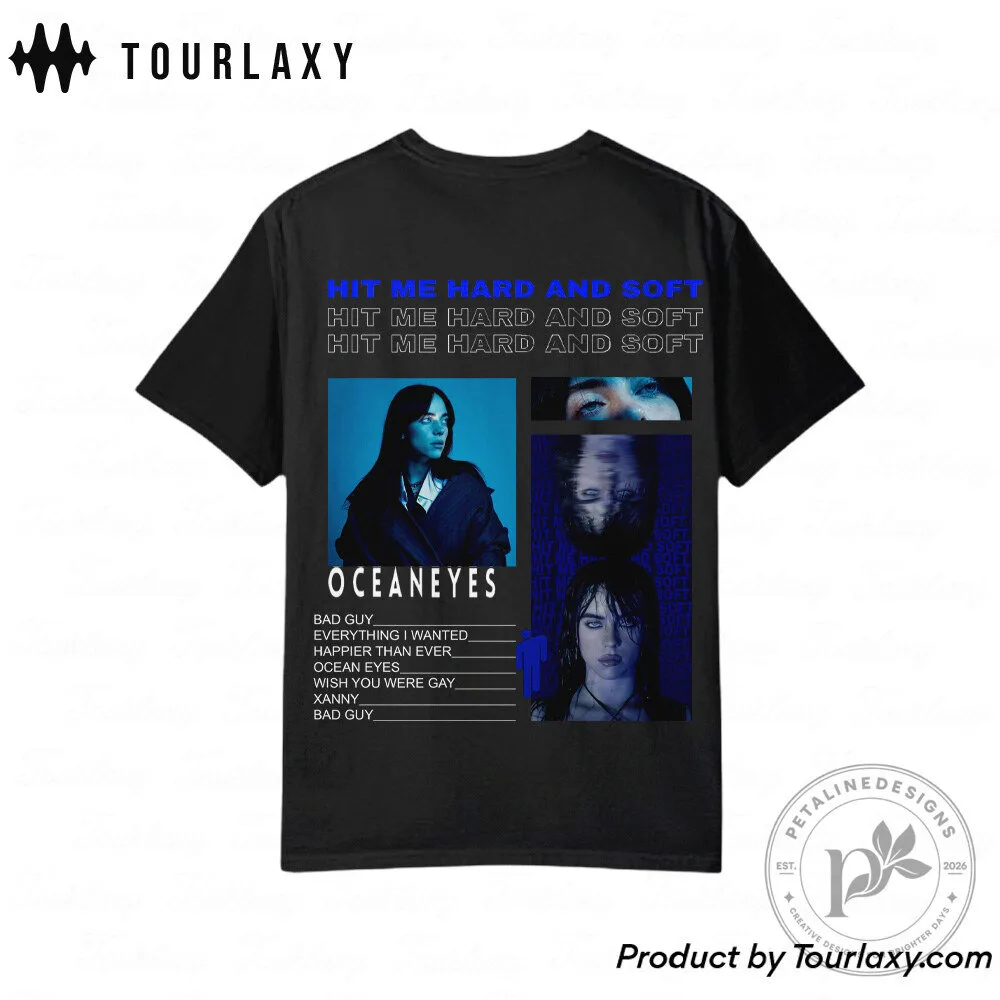 Billie Eilish Hit Me Hard and Soft Tour T-Shirt 17 Billie Eilish Hit Me Hard and Soft Tour T-Shirt