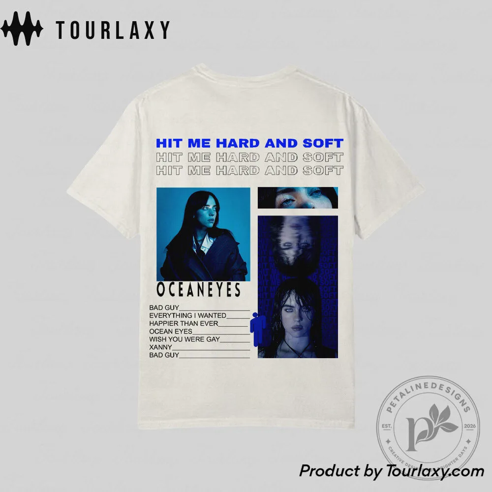 Billie Eilish Hit Me Hard and Soft Tour T-Shirt 19 Billie Eilish Hit Me Hard and Soft Tour T-Shirt
