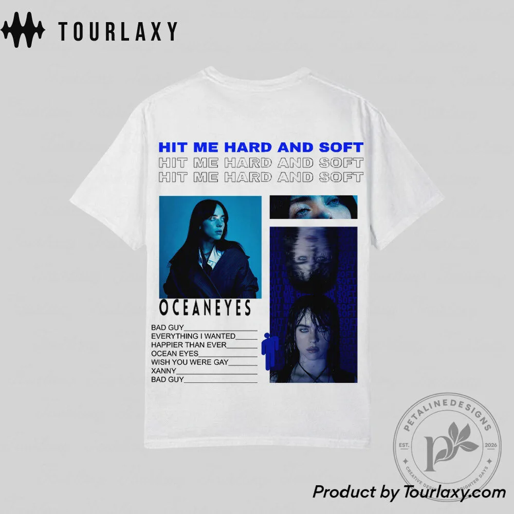 Billie Eilish Hit Me Hard and Soft Tour T-Shirt 21 Billie Eilish Hit Me Hard and Soft Tour T-Shirt