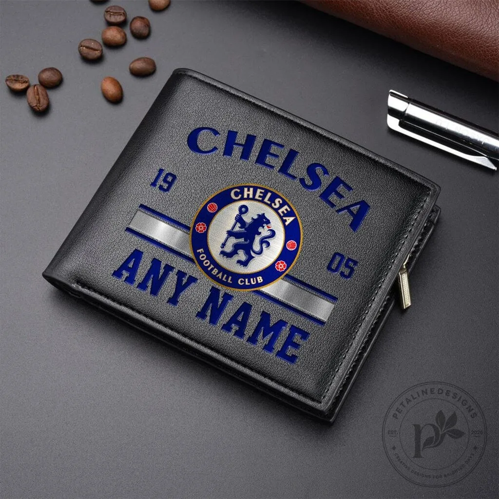 Chelsea Football Club Personalized Leather Wallet 4 Chelsea Football Club Personalized Leather Wallet