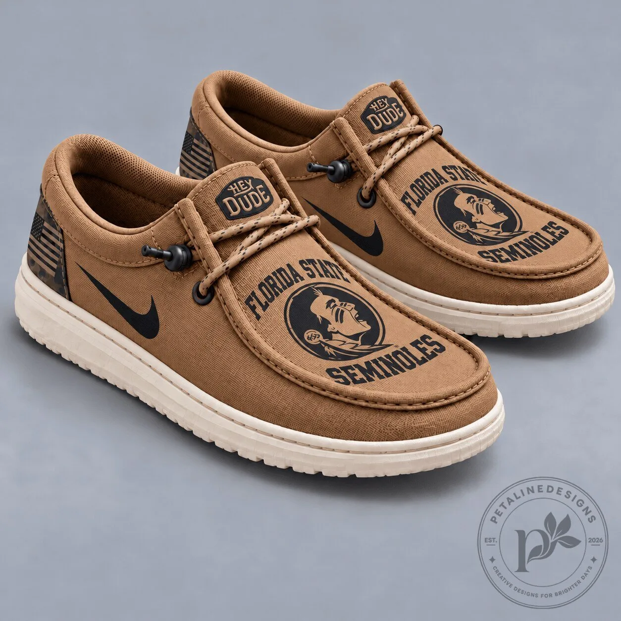 Hey Dude Shoes in Florida State Seminoles Design