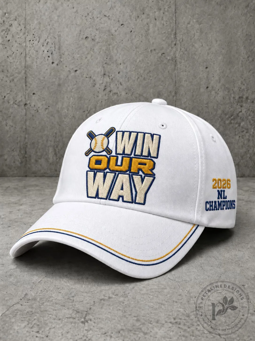 Win Our Way 2026 NL Champions Baseball Cap Hat 5 Win Our Way 2026 NL Champions Baseball Cap Hat