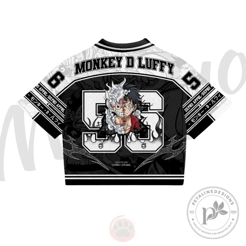Monkey D. Luffy Gear Five Anime Football Jersey 9 Monkey D. Luffy Gear Five Anime Football Jersey