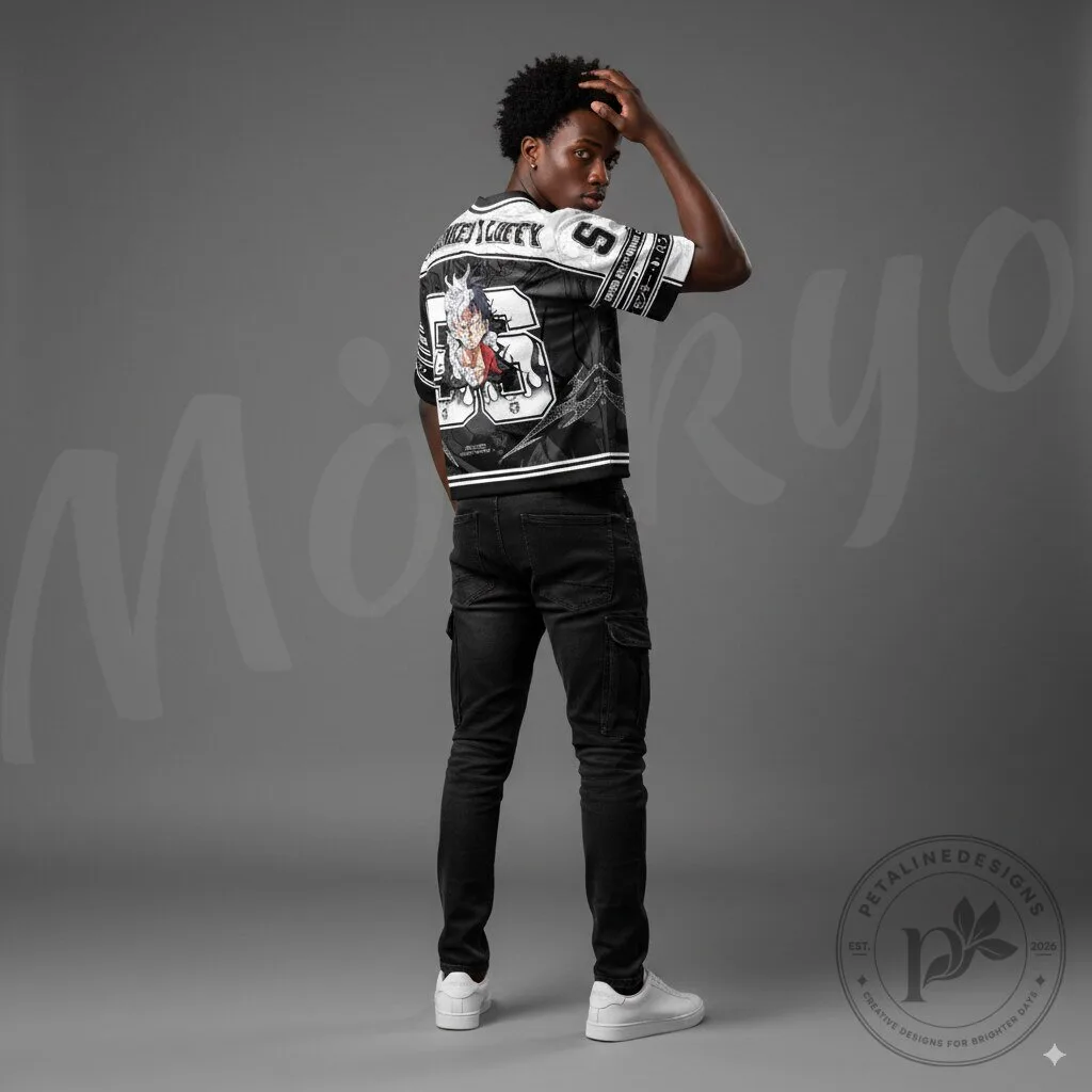 Monkey D. Luffy Gear Five Anime Football Jersey 11 Monkey D. Luffy Gear Five Anime Football Jersey