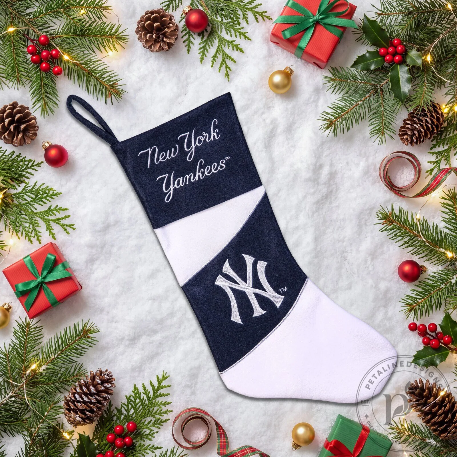New York Yankees Baseball Team Christmas Holiday Stocking 11 New York Yankees Baseball Team Christmas Holiday Stocking