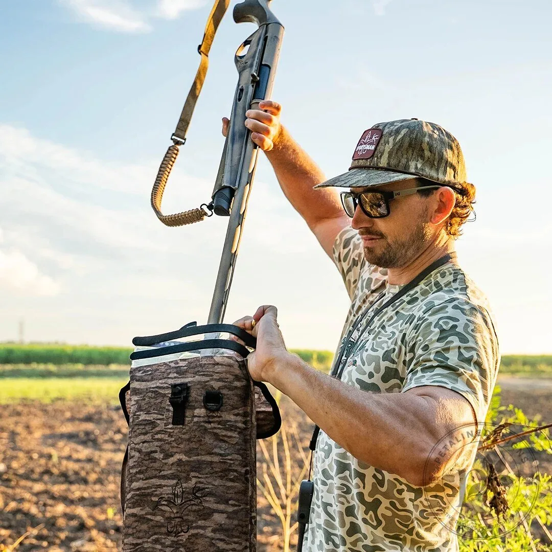 Waterproof Magnetic Gun Case with Adjustable Shoulder Strap and Duck Emblem 28 Waterproof Magnetic Gun Case with Adjustable Shoulder Strap and Duck Emblem