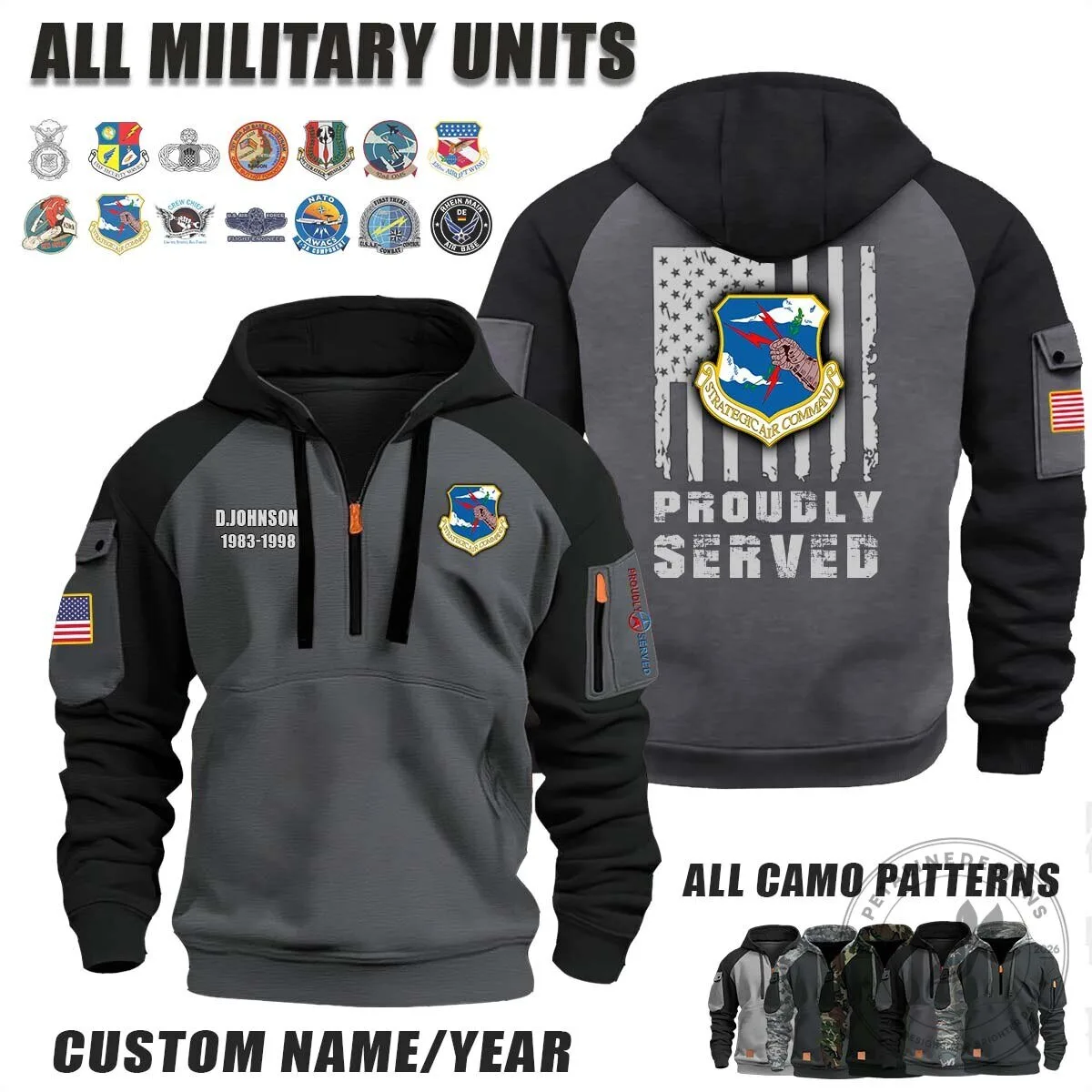 Strategic Air Command Proudly Served Military Veteran Camouflage Hoodie 8 Strategic Air Command Proudly Served Military Veteran Camouflage Hoodie