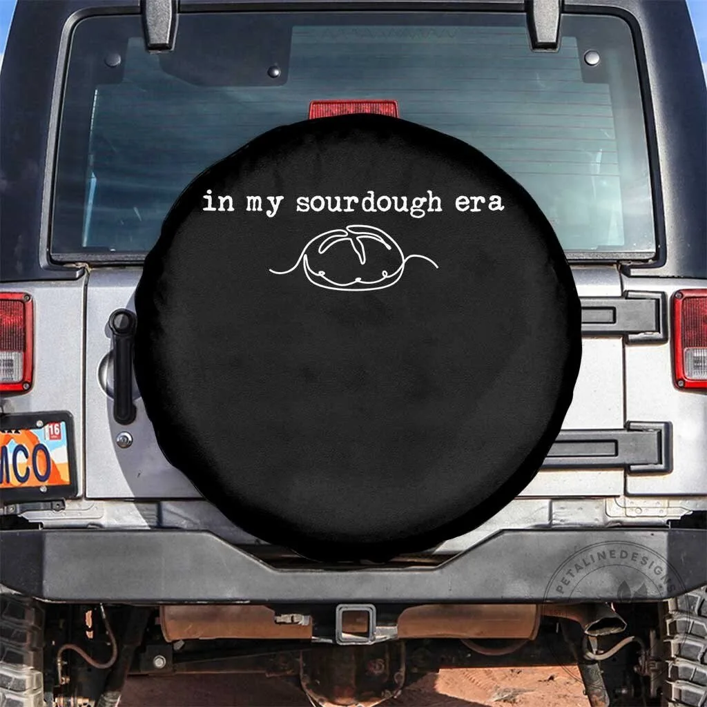 In My Sourdough Era Funny Bread Baker Minimalist Spare Tire Cover 3 In My Sourdough Era Funny Bread Baker Minimalist Spare Tire Cover