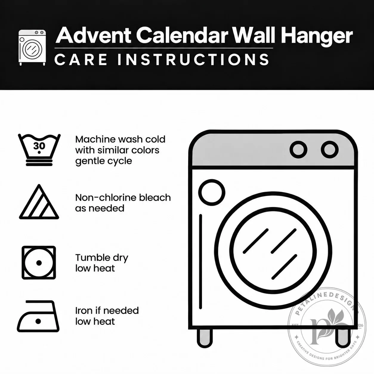 Christmas Advent Calendar Tapestry Wall Hanging with Nativity Scene 2D 11 Christmas Advent Calendar Tapestry Wall Hanging with Nativity Scene
