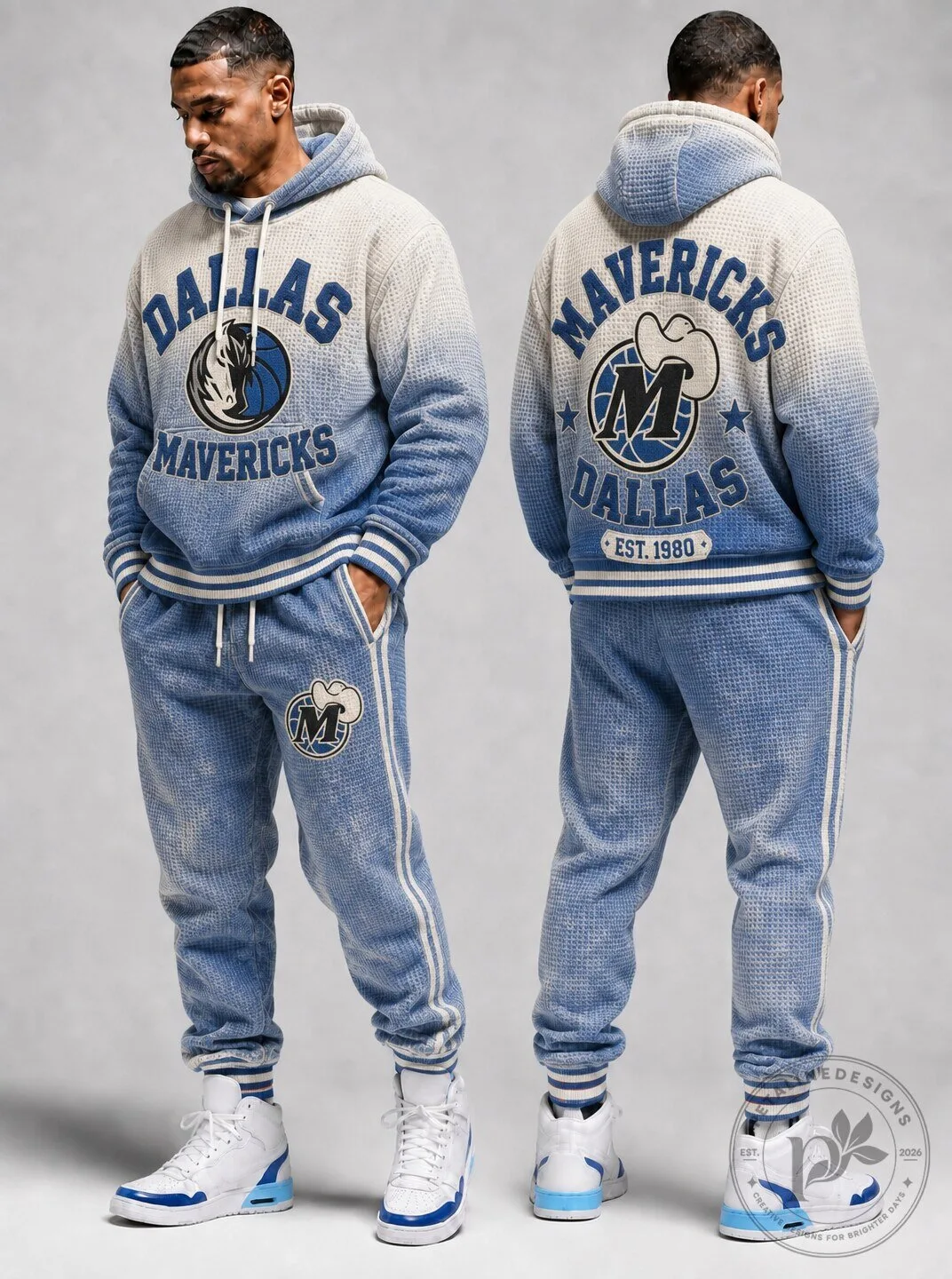 Dallas Mavericks NBA Team Logo Gradient Hoodie 5 Dallas Mavericks NBA Team Logo Gradient Hoodie