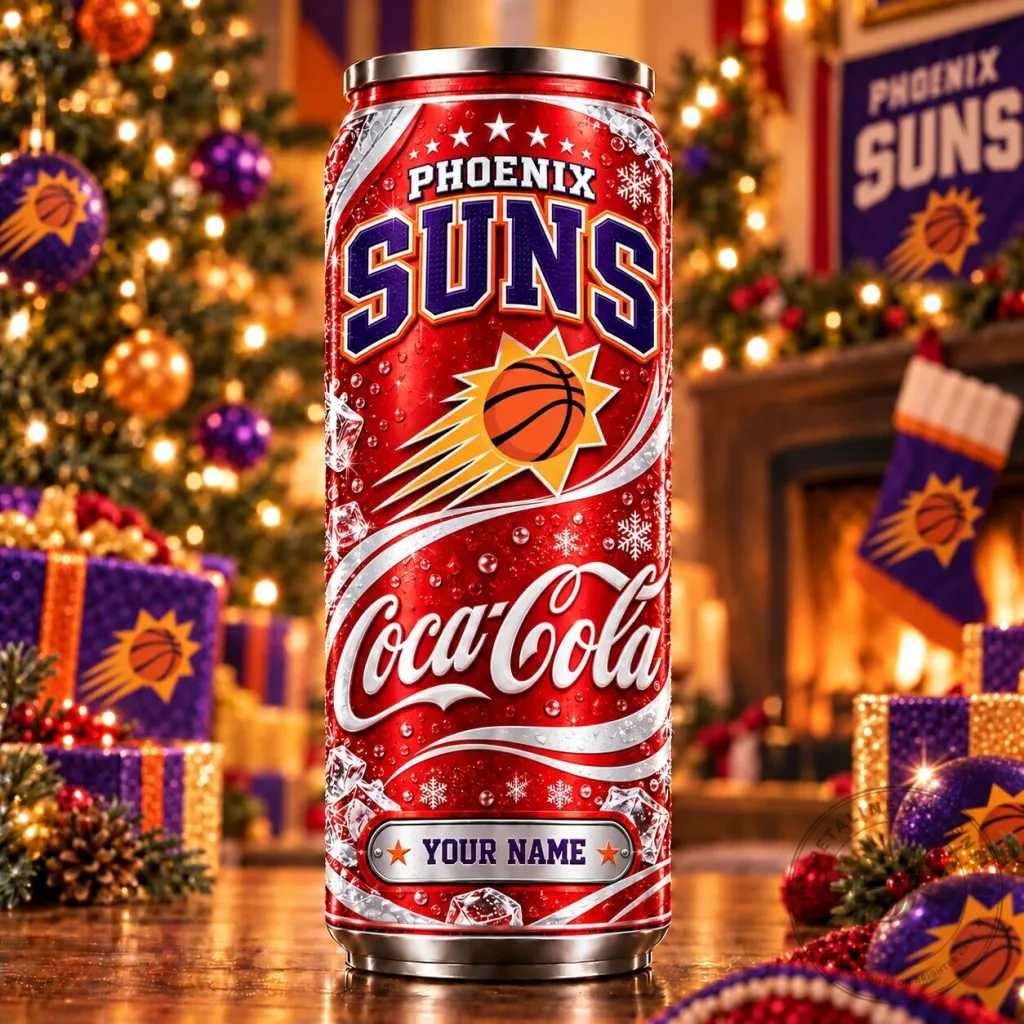 Phoenix Suns Coca-Cola Personalized Name Can Tumbler Phoenix Suns Coca-Cola Personalized Name Can Tumbler