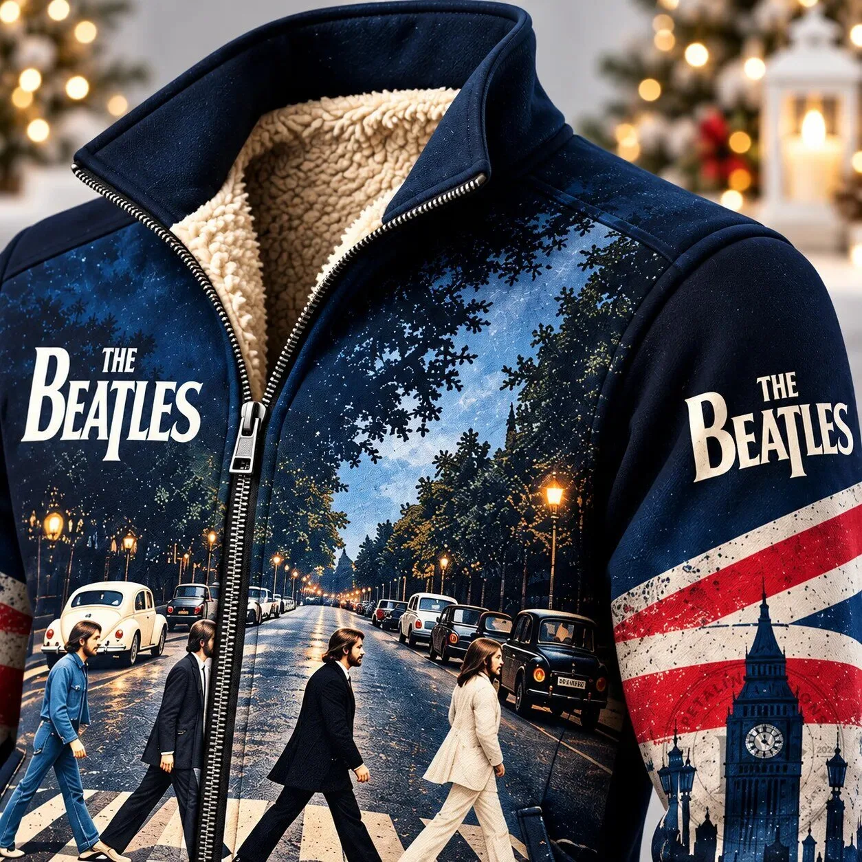 The Beatles Abbey Road Album Cover Art London Street Scene Jacket 9 The Beatles Abbey Road Album Cover Art London Street Scene Jacket
