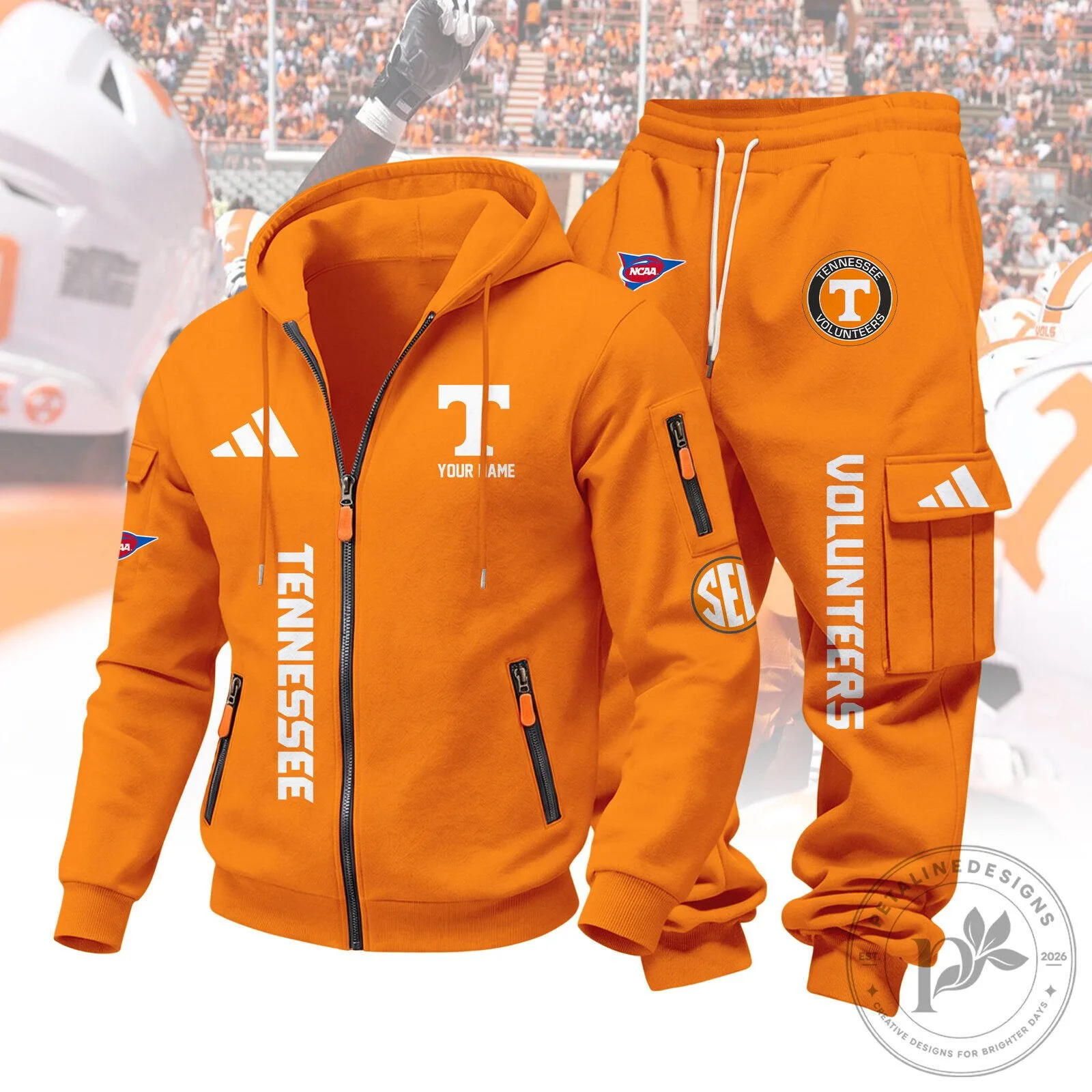 Tennessee Volunteers NCAA Football Team Orange Hoodie
