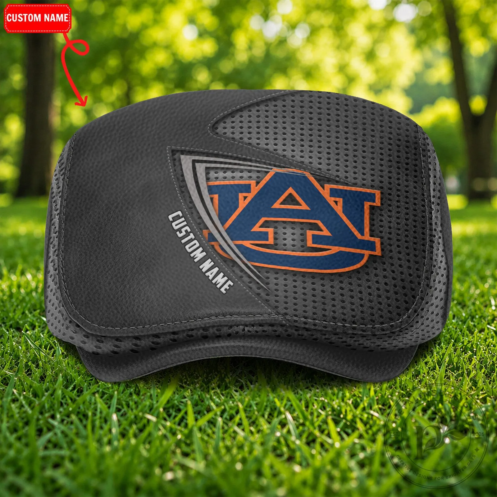 Auburn Tigers NCAA Custom Name Golf Flat Cap Hat 10 Auburn Tigers NCAA Custom Name Golf Flat Cap Hat