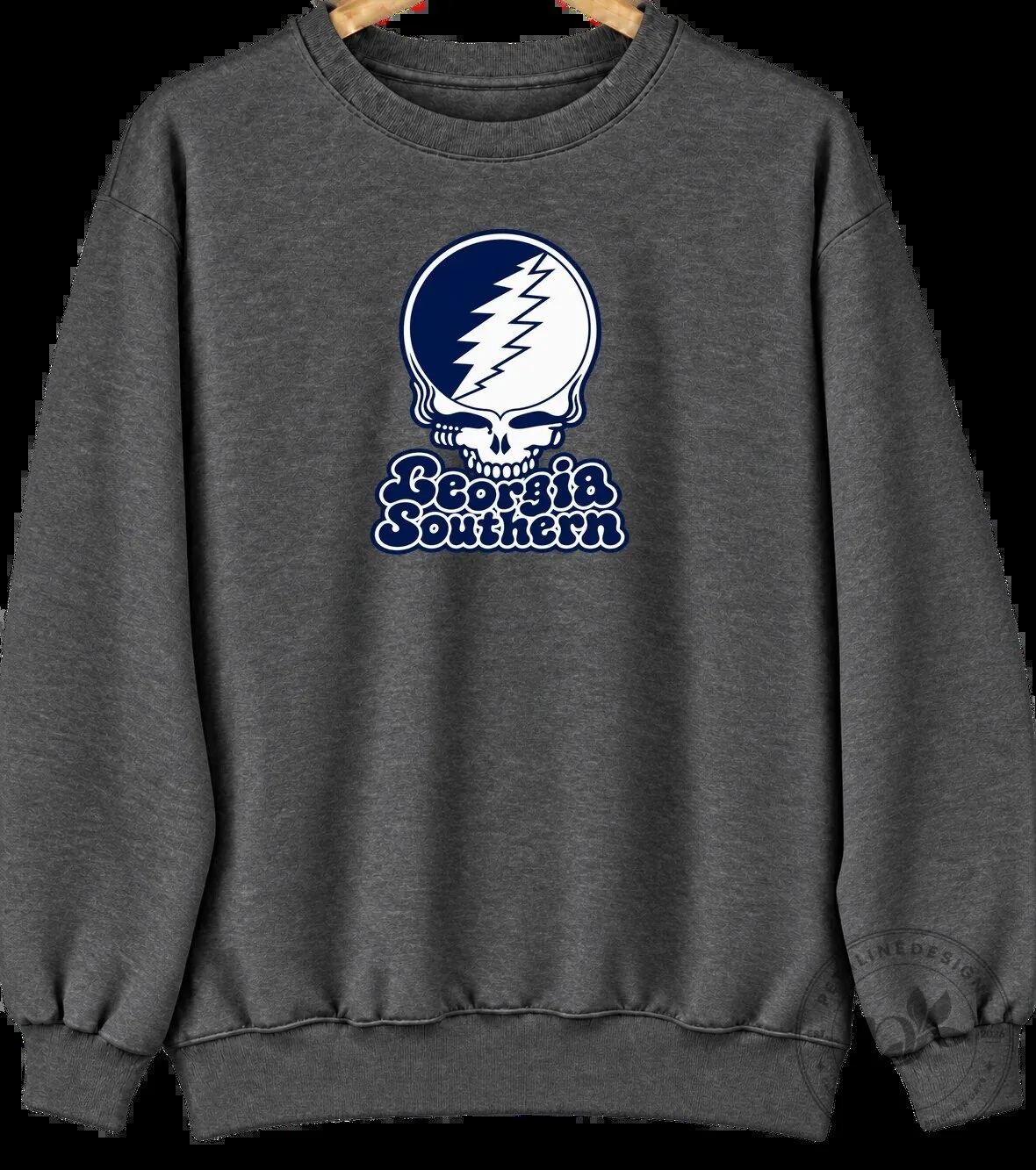 Georgia Southern University Steal Your Face Grateful Dead Inspired Sweatshirt