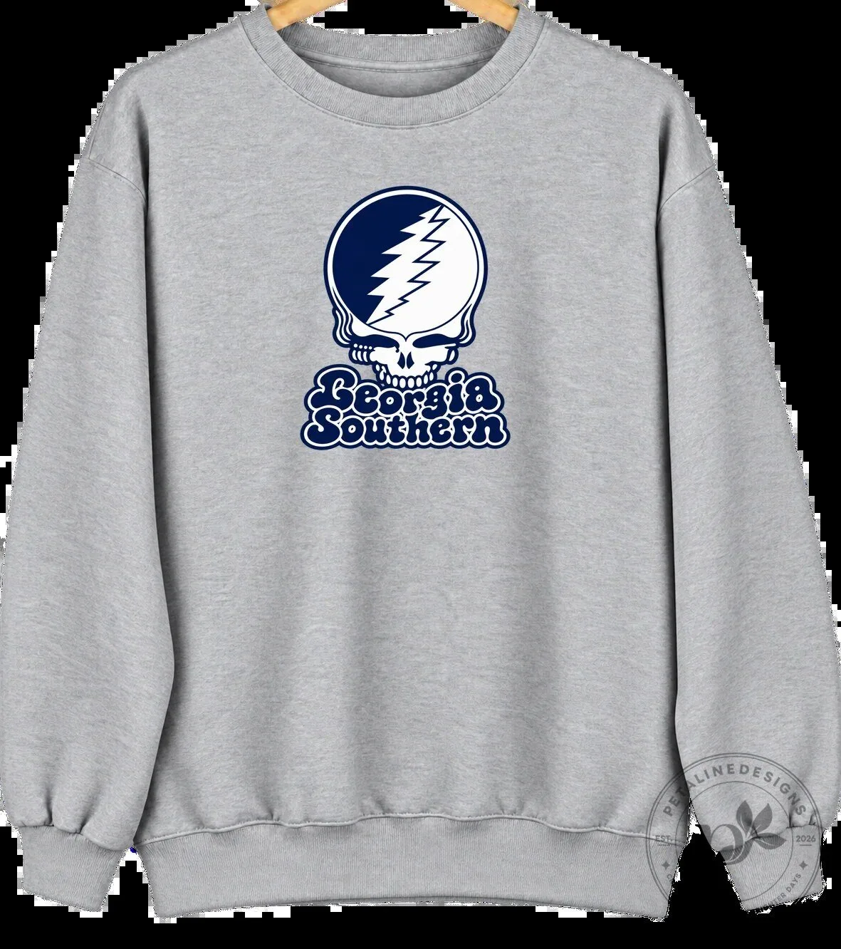 Georgia Southern University Steal Your Face Grateful Dead Inspired Sweatshirt 11 Georgia Southern University Steal Your Face Grateful Dead Inspired Sweatshirt