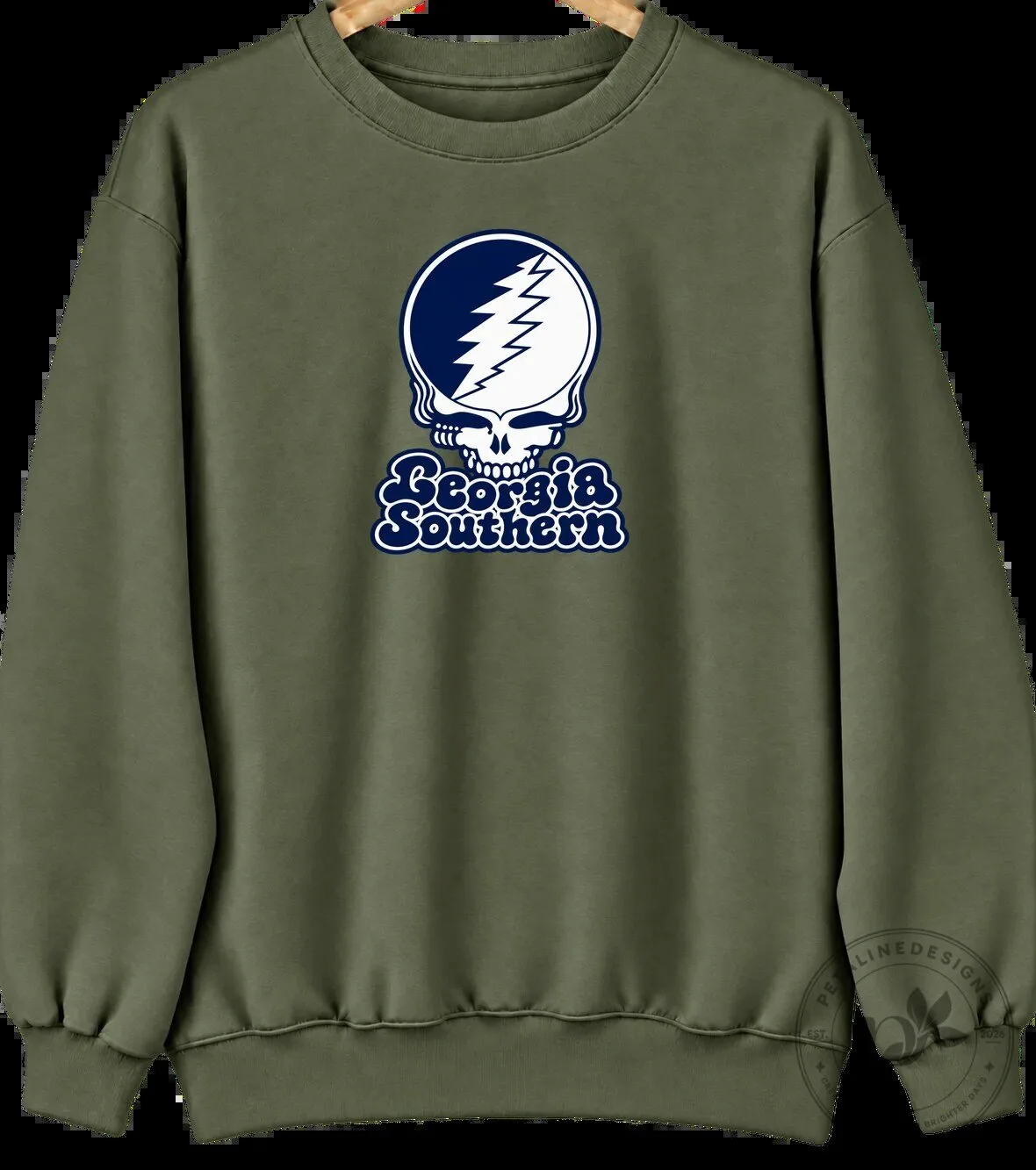 Georgia Southern University Steal Your Face Grateful Dead Inspired Sweatshirt 12 Georgia Southern University Steal Your Face Grateful Dead Inspired Sweatshirt