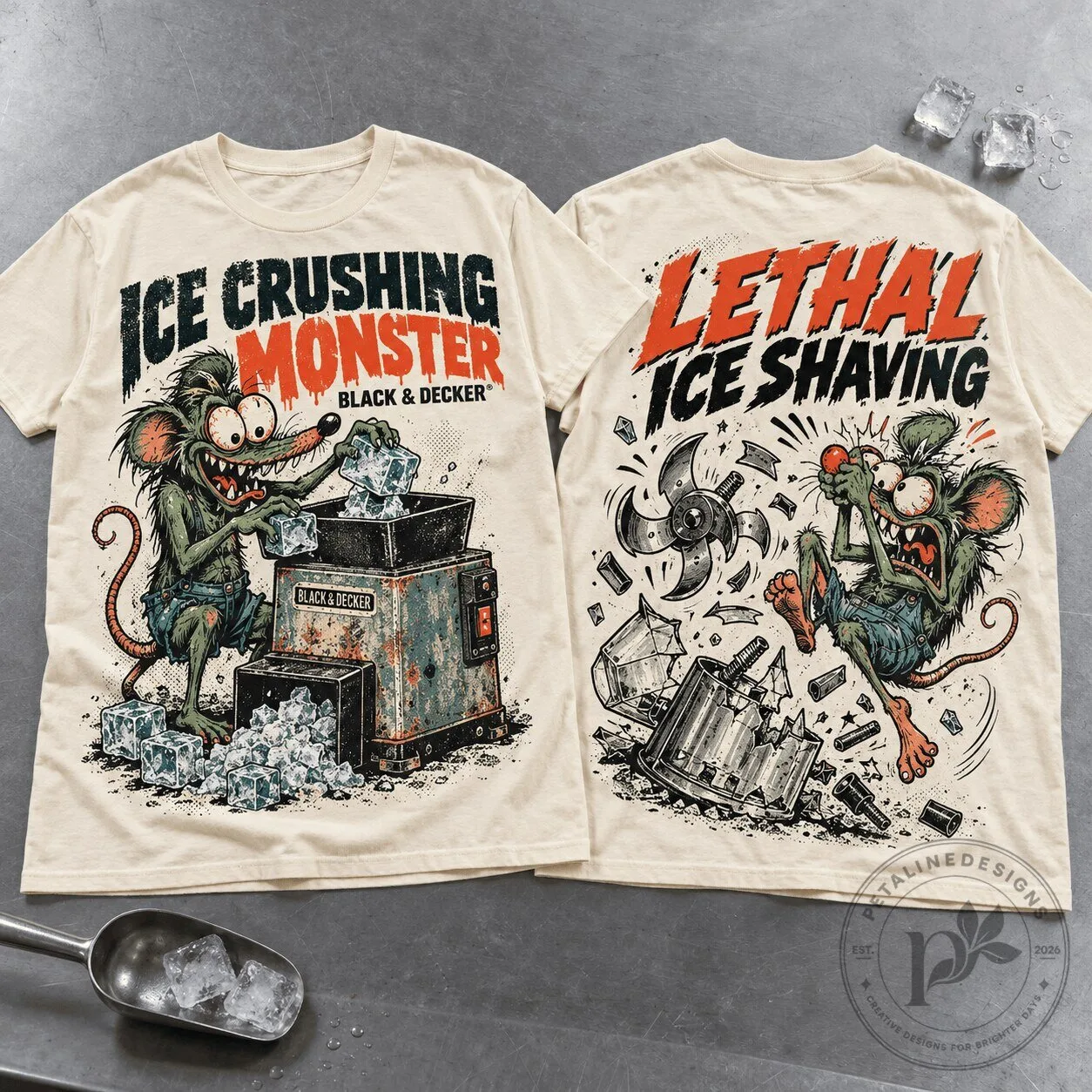 Black & Decker Rat Fink Ice Crushing Monster T-Shirt