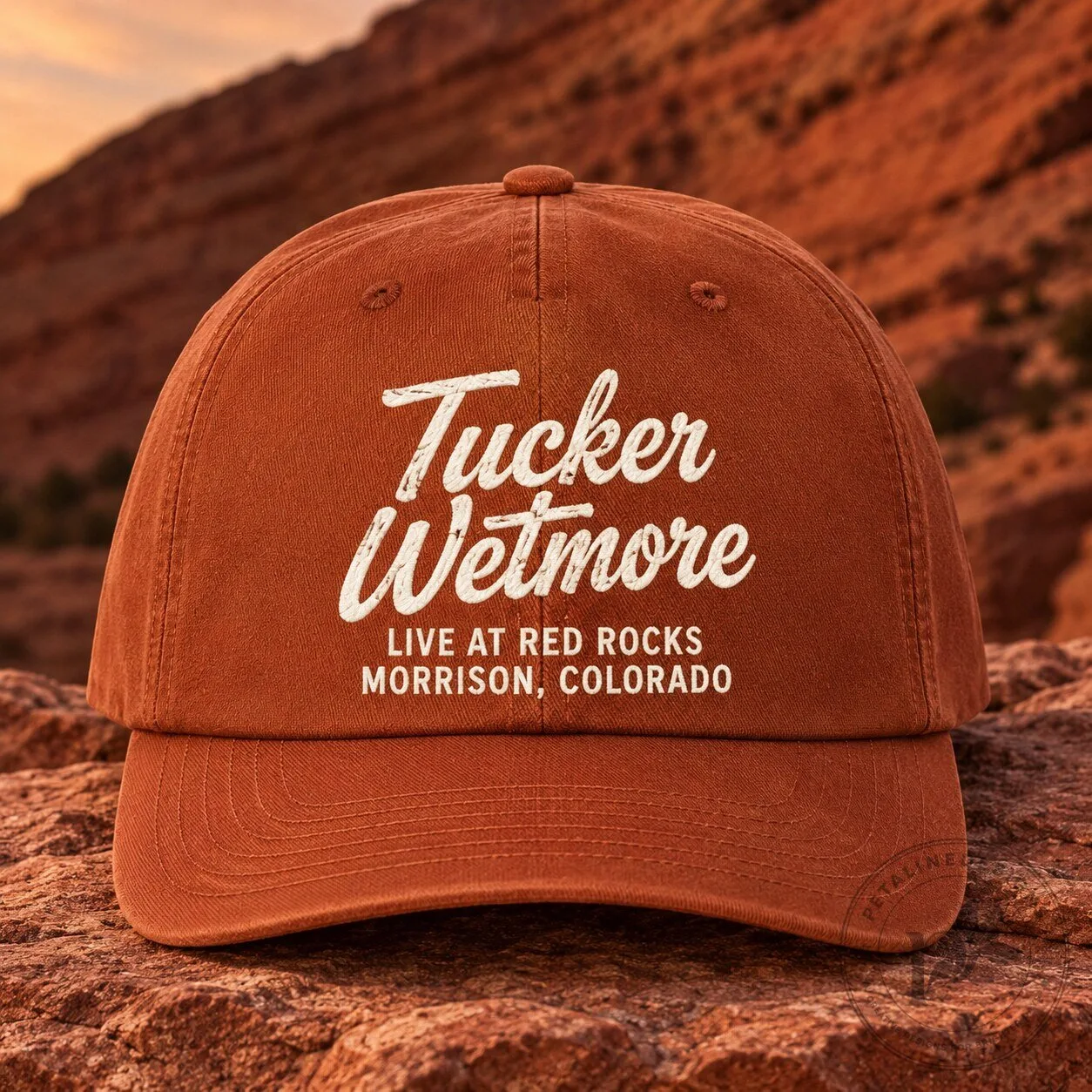 Tucker Wetmore Live at Red Rocks Morrison Colorado Concert Cap Hat