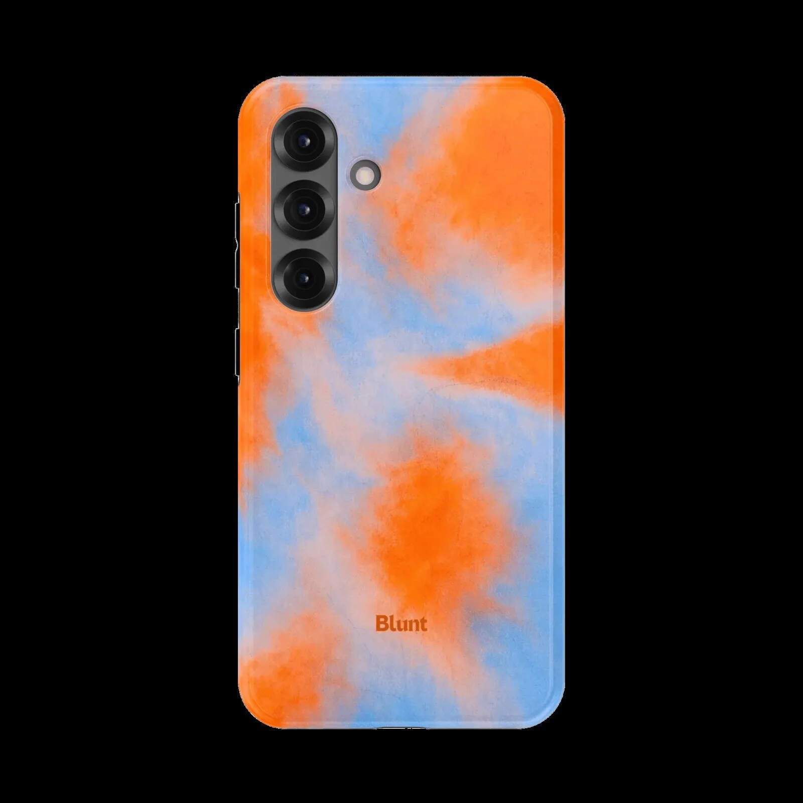 Orange And Blue Tie Dye Pattern Samsung Galaxy Phone Case 3 Orange And Blue Tie Dye Pattern Samsung Galaxy Phone Case