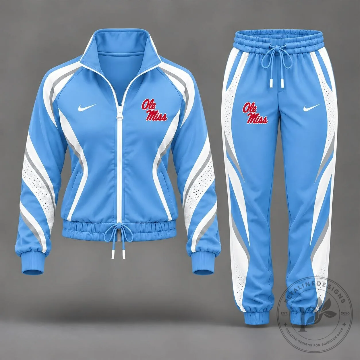Ole Miss Rebels NCAA Victory Lane Waterproof Windbreaker Jacket and Pants Set 3 Ole Miss Rebels NCAA Victory Lane Waterproof Windbreaker Jacket and Pants Set